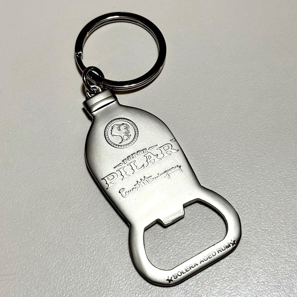 Papa’s Pilar Ernest Hemingway Rum Keychain Bottle Opener Key West